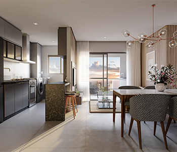 Sala de Jantar/Cozinha